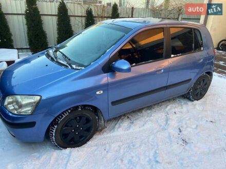 Синий Хендай Гетц, объемом двигателя 1.34 л и пробегом 290 тыс. км за 3800 $, фото 1 на Automoto.ua