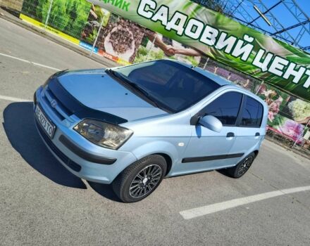 Синий Хендай Гетц, объемом двигателя 1.3 л и пробегом 183 тыс. км за 3900 $, фото 1 на Automoto.ua