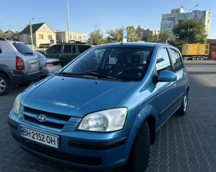 Синий Хендай Гетц, объемом двигателя 1.34 л и пробегом 193 тыс. км за 4600 $, фото 1 на Automoto.ua
