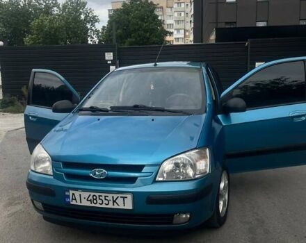 Синій Хендай Гетц, об'ємом двигуна 1.34 л та пробігом 270 тис. км за 3400 $, фото 1 на Automoto.ua