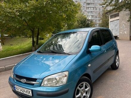 Синій Хендай Гетц, об'ємом двигуна 1.4 л та пробігом 114 тис. км за 3550 $, фото 1 на Automoto.ua