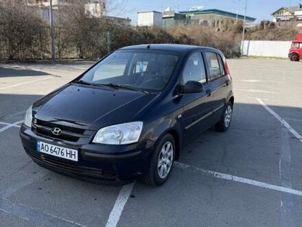 Синий Хендай Гетц, объемом двигателя 1.3 л и пробегом 224 тыс. км за 2800 $, фото 1 на Automoto.ua