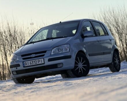 Синий Хендай Гетц, объемом двигателя 1.3 л и пробегом 270 тыс. км за 4650 $, фото 1 на Automoto.ua