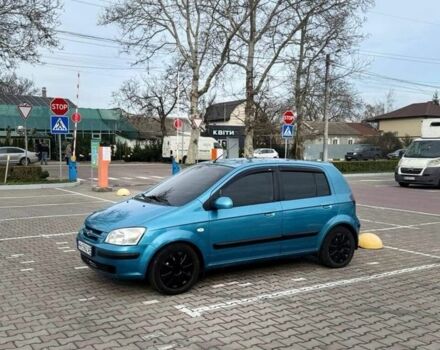 Синий Хендай Гетц, объемом двигателя 1.3 л и пробегом 855 тыс. км за 3700 $, фото 1 на Automoto.ua