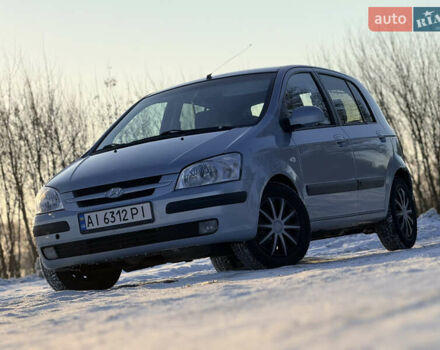 Синий Хендай Гетц, объемом двигателя 1.4 л и пробегом 270 тыс. км за 4650 $, фото 1 на Automoto.ua