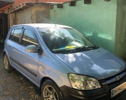 Синий Хендай Гетц, объемом двигателя 1.3 л и пробегом 350 тыс. км за 3200 $, фото 1 на Automoto.ua
