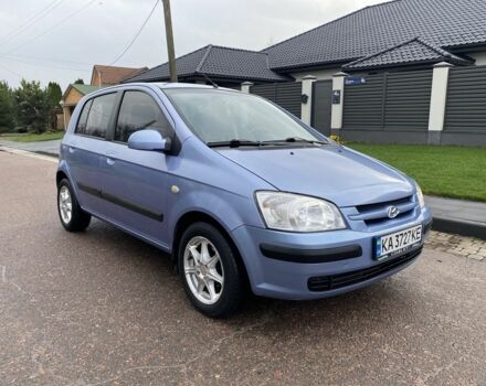 Синий Хендай Гетц, объемом двигателя 1.3 л и пробегом 207 тыс. км за 5200 $, фото 1 на Automoto.ua