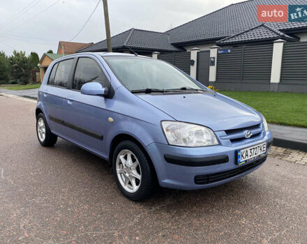 Синий Хендай Гетц, объемом двигателя 1.34 л и пробегом 207 тыс. км за 5200 $, фото 1 на Automoto.ua