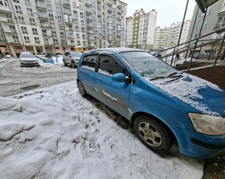 Синій Хендай Гетц, об'ємом двигуна 1.3 л та пробігом 188 тис. км за 3500 $, фото 1 на Automoto.ua