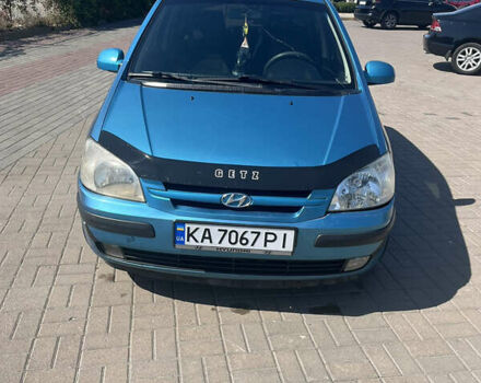 Синий Хендай Гетц, объемом двигателя 1.34 л и пробегом 260 тыс. км за 4100 $, фото 1 на Automoto.ua
