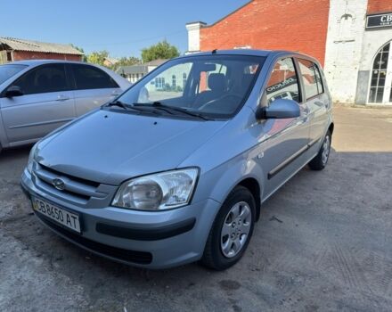 Синий Хендай Гетц, объемом двигателя 1.3 л и пробегом 122 тыс. км за 3800 $, фото 1 на Automoto.ua