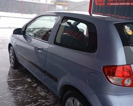 Синий Хендай Гетц, объемом двигателя 1.34 л и пробегом 180 тыс. км за 3200 $, фото 1 на Automoto.ua