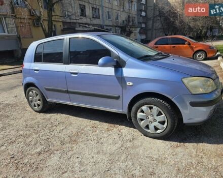 Синій Хендай Гетц, об'ємом двигуна 1.34 л та пробігом 224 тис. км за 3400 $, фото 1 на Automoto.ua