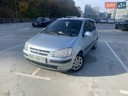 Синій Хендай Гетц, об'ємом двигуна 1.4 л та пробігом 199 тис. км за 4200 $, фото 1 на Automoto.ua