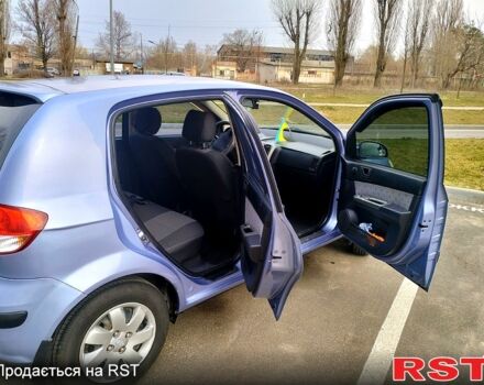 Синий Хендай Гетц, объемом двигателя 1.3 л и пробегом 268 тыс. км за 3700 $, фото 1 на Automoto.ua