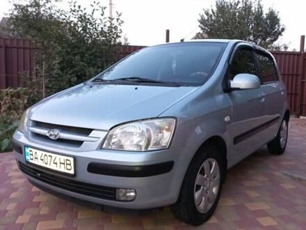 Синий Хендай Гетц, объемом двигателя 1.4 л и пробегом 186 тыс. км за 5500 $, фото 1 на Automoto.ua