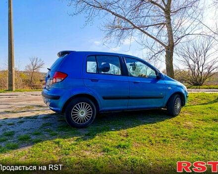 Синий Хендай Гетц, объемом двигателя 1.5 л и пробегом 240 тыс. км за 3500 $, фото 1 на Automoto.ua