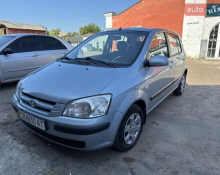 Синий Хендай Гетц, объемом двигателя 1.3 л и пробегом 122 тыс. км за 3850 $, фото 1 на Automoto.ua