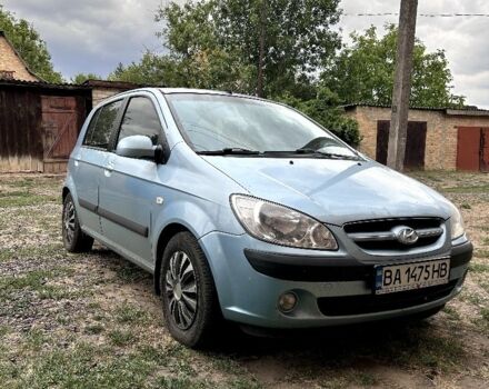 Синий Хендай Гетц, объемом двигателя 1.4 л и пробегом 200 тыс. км за 4899 $, фото 1 на Automoto.ua