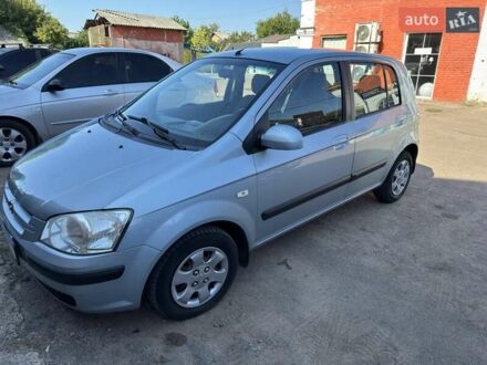 Синий Хендай Гетц, объемом двигателя 1.3 л и пробегом 122 тыс. км за 3700 $, фото 1 на Automoto.ua