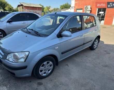 Синий Хендай Гетц, объемом двигателя 1.3 л и пробегом 122 тыс. км за 3700 $, фото 1 на Automoto.ua