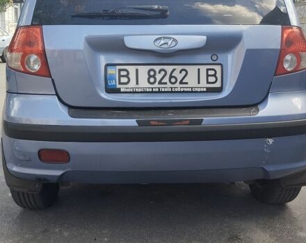Синий Хендай Гетц, объемом двигателя 1.34 л и пробегом 234 тыс. км за 2550 $, фото 1 на Automoto.ua