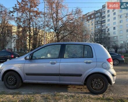 Синий Хендай Гетц, объемом двигателя 1.09 л и пробегом 184 тыс. км за 3300 $, фото 1 на Automoto.ua