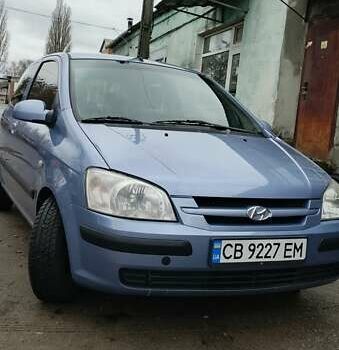 Синий Хендай Гетц, объемом двигателя 1.09 л и пробегом 180 тыс. км за 2900 $, фото 1 на Automoto.ua
