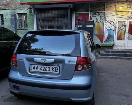 Синий Хендай Гетц, объемом двигателя 1.4 л и пробегом 214 тыс. км за 3510 $, фото 1 на Automoto.ua