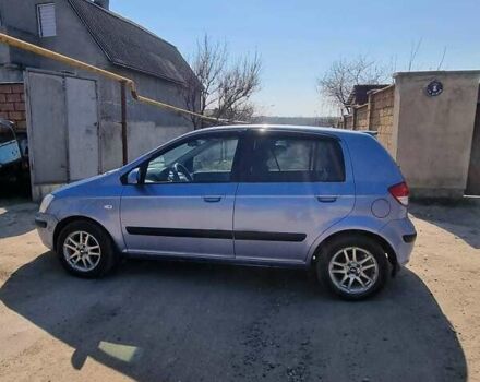 Синий Хендай Гетц, объемом двигателя 1.3 л и пробегом 222 тыс. км за 3999 $, фото 1 на Automoto.ua