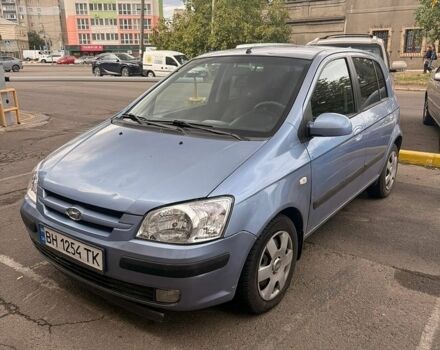 Синий Хендай Гетц, объемом двигателя 1.3 л и пробегом 230 тыс. км за 3700 $, фото 1 на Automoto.ua