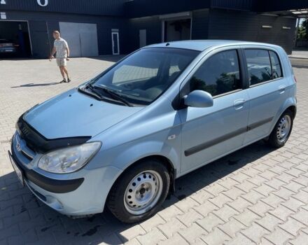 Синий Хендай Гетц, объемом двигателя 1.1 л и пробегом 180 тыс. км за 4011 $, фото 1 на Automoto.ua