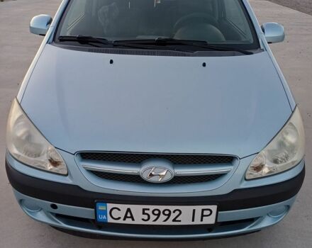 Синий Хендай Гетц, объемом двигателя 1.1 л и пробегом 181 тыс. км за 3200 $, фото 1 на Automoto.ua