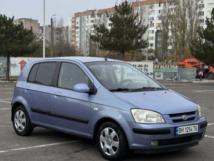 Синий Хендай Гетц, объемом двигателя 1.34 л и пробегом 224 тыс. км за 4800 $, фото 1 на Automoto.ua