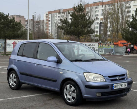Синий Хендай Гетц, объемом двигателя 1.34 л и пробегом 224 тыс. км за 4800 $, фото 1 на Automoto.ua
