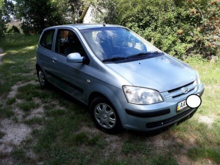 Синій Хендай Гетц, об'ємом двигуна 1.1 л та пробігом 137 тис. км за 4300 $, фото 1 на Automoto.ua