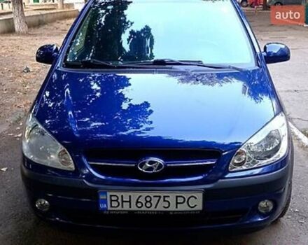 Синий Хендай Гетц, объемом двигателя 1.4 л и пробегом 172 тыс. км за 5500 $, фото 1 на Automoto.ua