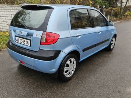 Синий Хендай Гетц, объемом двигателя 1.4 л и пробегом 234 тыс. км за 3800 $, фото 1 на Automoto.ua