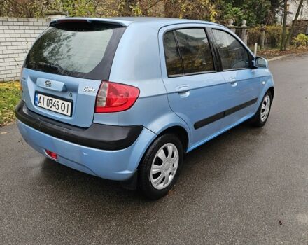 Синий Хендай Гетц, объемом двигателя 1.4 л и пробегом 234 тыс. км за 3800 $, фото 1 на Automoto.ua