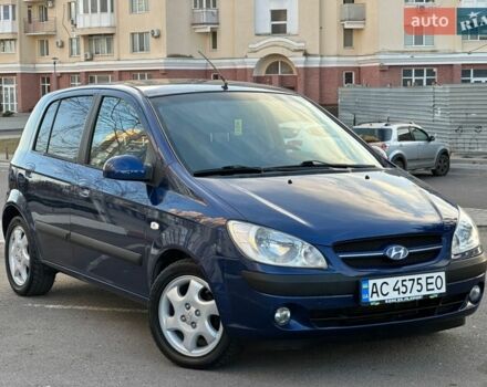 Синій Хендай Гетц, об'ємом двигуна 1.6 л та пробігом 208 тис. км за 5499 $, фото 1 на Automoto.ua