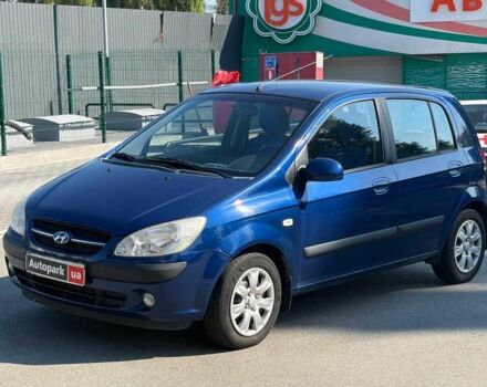 Синий Хендай Гетц, объемом двигателя 1.4 л и пробегом 175 тыс. км за 5000 $, фото 1 на Automoto.ua