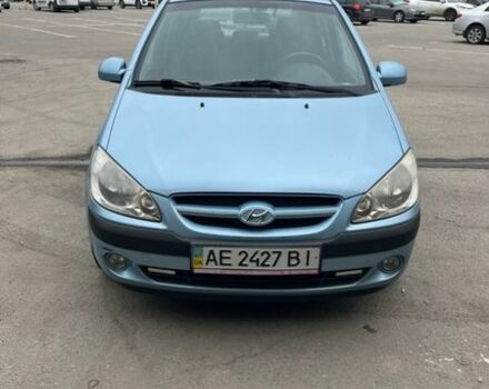 Синий Хендай Гетц, объемом двигателя 1.6 л и пробегом 205 тыс. км за 5500 $, фото 1 на Automoto.ua