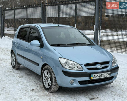 Синий Хендай Гетц, объемом двигателя 1.4 л и пробегом 159 тыс. км за 5500 $, фото 1 на Automoto.ua