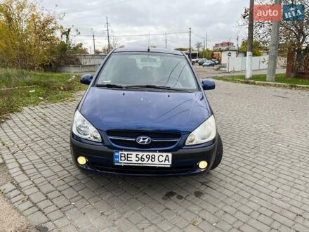 Синий Хендай Гетц, объемом двигателя 1.4 л и пробегом 132 тыс. км за 5200 $, фото 1 на Automoto.ua