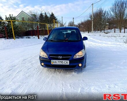 Синий Хендай Гетц, объемом двигателя 1.4 л и пробегом 141 тыс. км за 5600 $, фото 1 на Automoto.ua