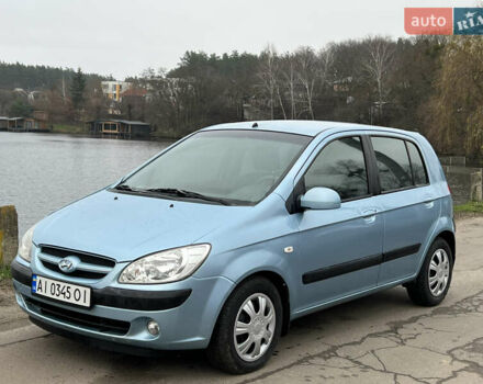 Синий Хендай Гетц, объемом двигателя 1.4 л и пробегом 217 тыс. км за 4400 $, фото 1 на Automoto.ua