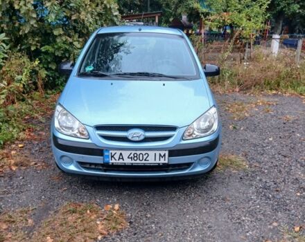Синий Хендай Гетц, объемом двигателя 1.1 л и пробегом 170 тыс. км за 3800 $, фото 1 на Automoto.ua