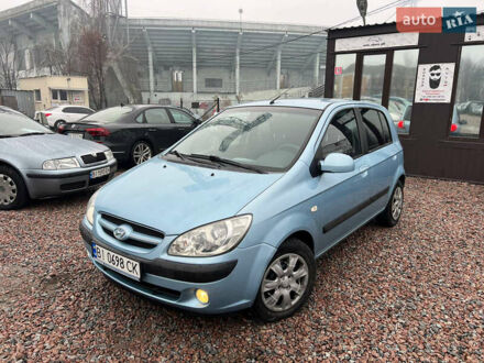Синій Хендай Гетц, об'ємом двигуна 1.6 л та пробігом 161 тис. км за 5499 $, фото 1 на Automoto.ua