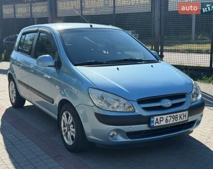 Синий Хендай Гетц, объемом двигателя 1.4 л и пробегом 166 тыс. км за 5700 $, фото 1 на Automoto.ua