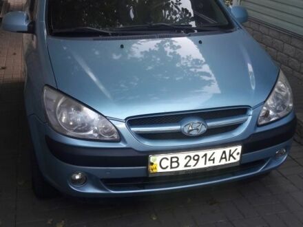 Синій Хендай Гетц, об'ємом двигуна 1.4 л та пробігом 176 тис. км за 3500 $, фото 1 на Automoto.ua